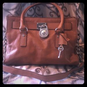 Michael Kors Hamilton Ivory Leather bag